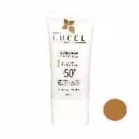 کرم ضد آفتاب مناسب پوست چرب لوسل رنگ بژ تیره حجم 50mL