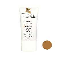 کرم ضد آفتاب مناسب پوست چرب لوسل رنگ بژ تیره حجم 50mL