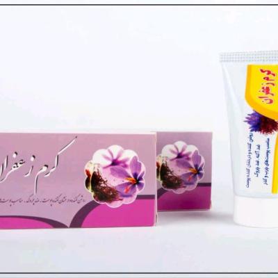 کرم زعفران مناسب پوست