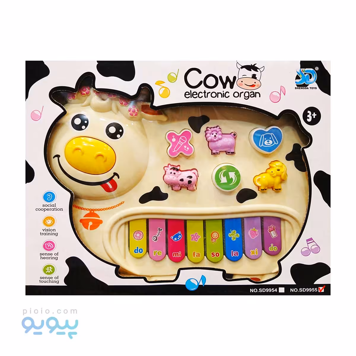 اسباب بازی ارگ گاوی COW عمده و کارتنی