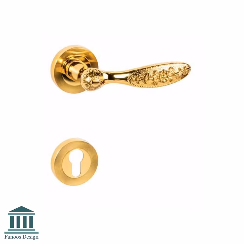 دستگیره رزتی سرویسی و اتاقی کد050