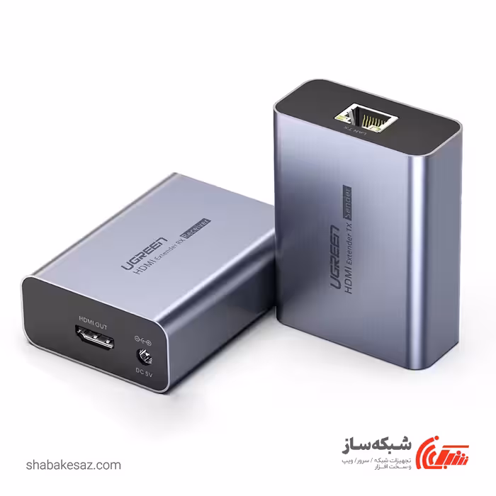 قیمت و خرید افزایش HDMI و USB با کابل شبکه یوگرین Ugreen CM291 - شبکه ساز