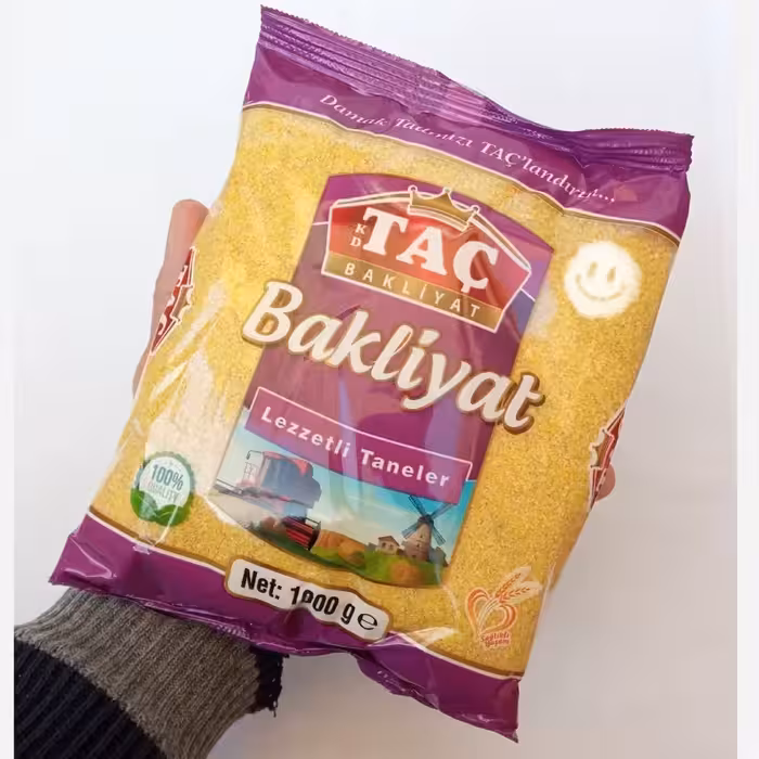 بلغور ریز یک کیلویی تاچ ترکیه(TAC) | amazonchi