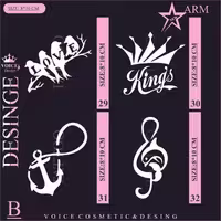 شابلون کد B8 تاتو - TATOO
