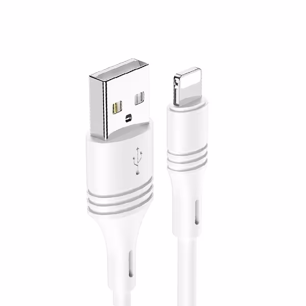 کابل تبدیل USB به لایتنینگ بروفون مدل BX43 طول 1 متر