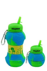 قمقمه سیلیکونی تاشو کره زمین 9308 اسکول فنس schoolfans
