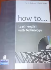 کتاب How to teach English with technology
