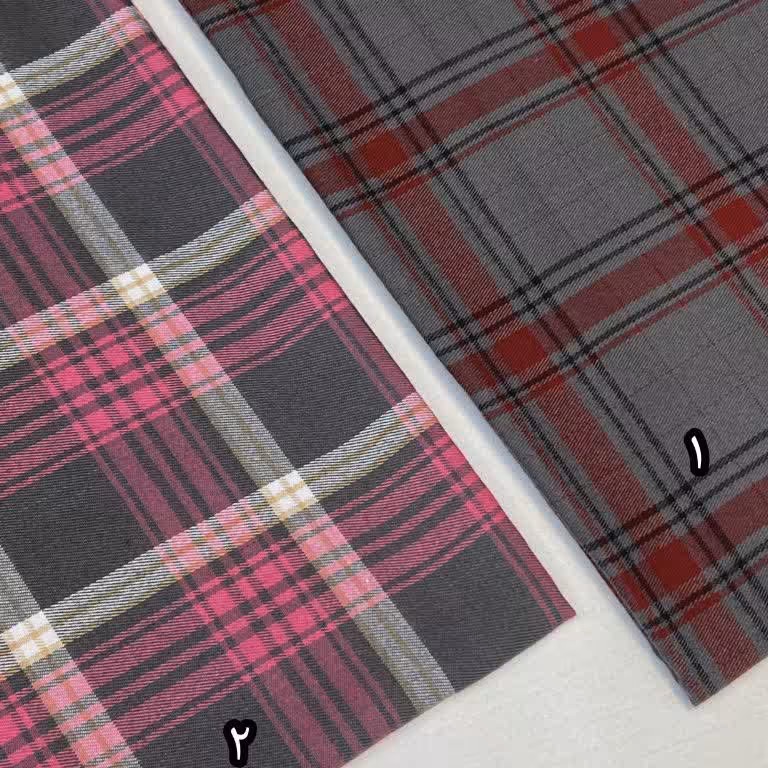 پارچه کشمیر چهارخونه