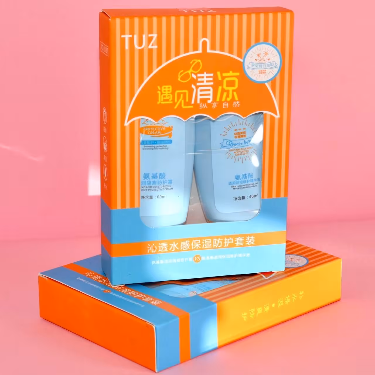 پک ژل اسانس و مرطوب کننده صورت tuz