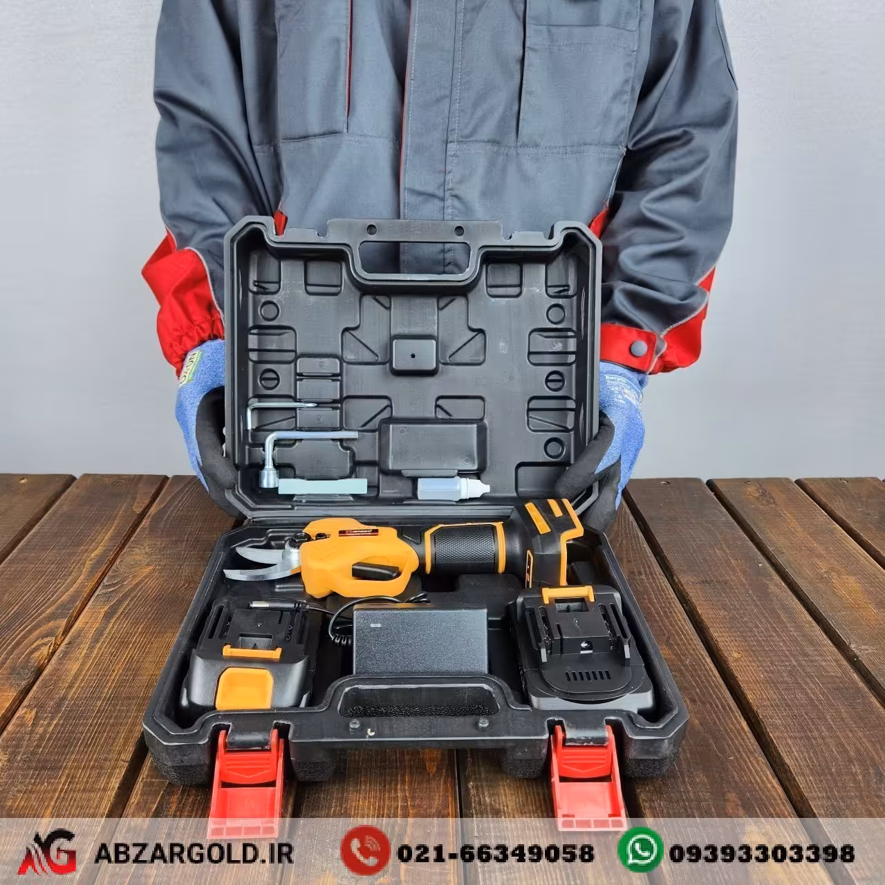 قیچی شارژی باغبانی 58 ولت اینتیمکس