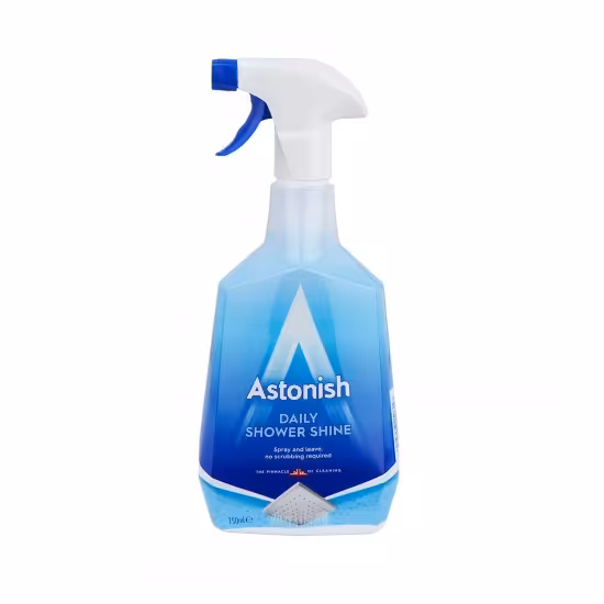 اسپری رسوب زدا و براق کننده شیر آلات استونیش ASTONISH حجم 750 میلی محصول کشور انگلستان