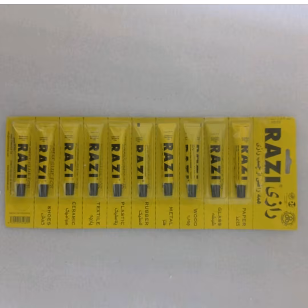 چسب مایع همه کاره رازی 8سی سی( تکی)