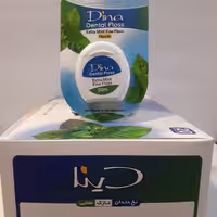 نخ دندان دینا مدل نازک نعنایی 50 متری