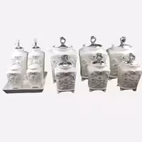 سرویس پاسماوری 12 پارچه چینی نگین دار یونیک کد 1294 (وارداتی)