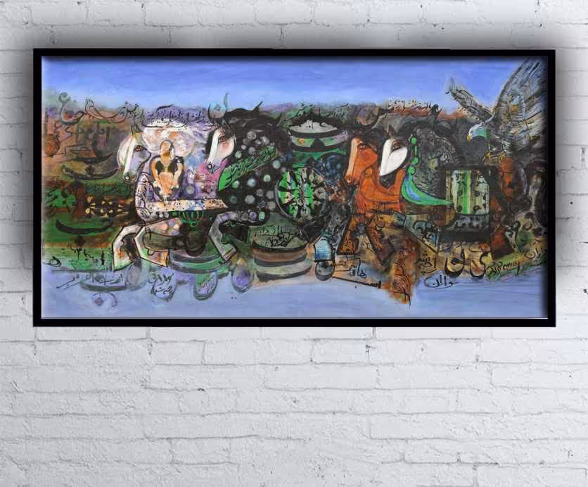 تابلو اختصاصی نقاشی هنری