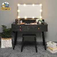 میز آرایش لامپ دار کد DMP67 - فروشگاه سه گامه