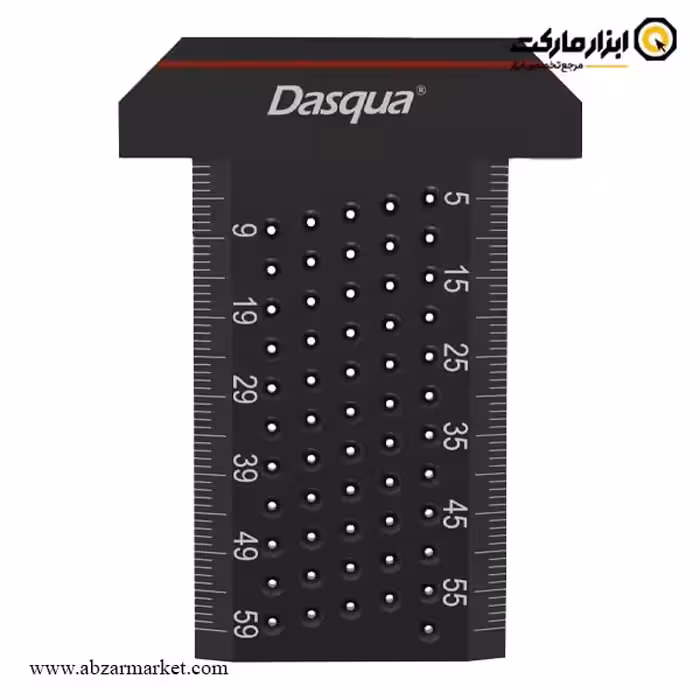 خط کش T علامت زن نجاری داسکوا جیبی مدل 5661-1804