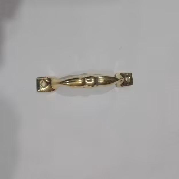 دستگیره کمدی دو پیچ طلایی