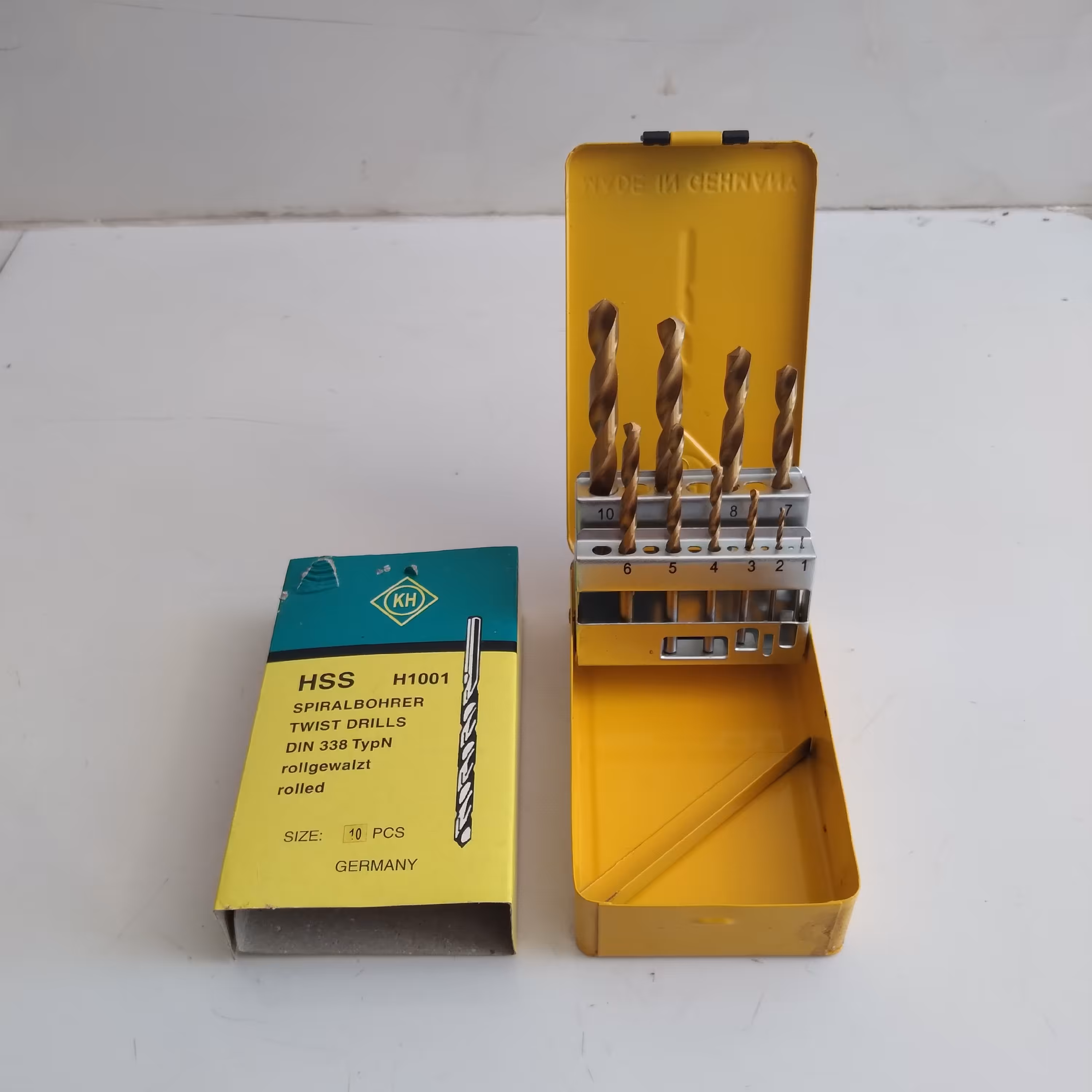 ست 10 عددی مته آهن اصل آلمان 