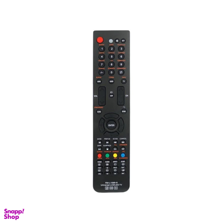 ریموت کنترل تلویزیون مدل RM-L1098+8