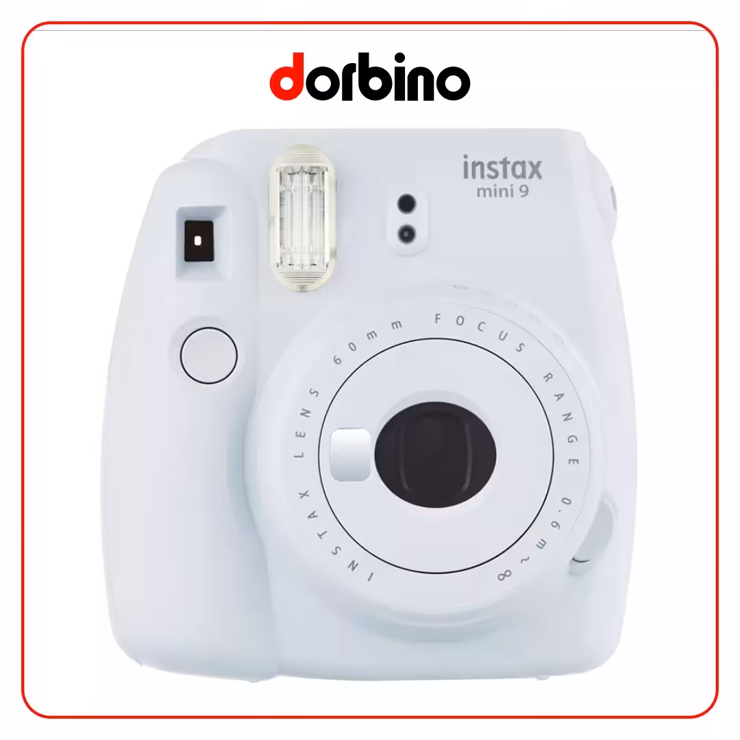 دوربین فوجی Fujifilm instax mini 9 Instant Film Camera Smokey White - فروشگاه دوربین دوربینو