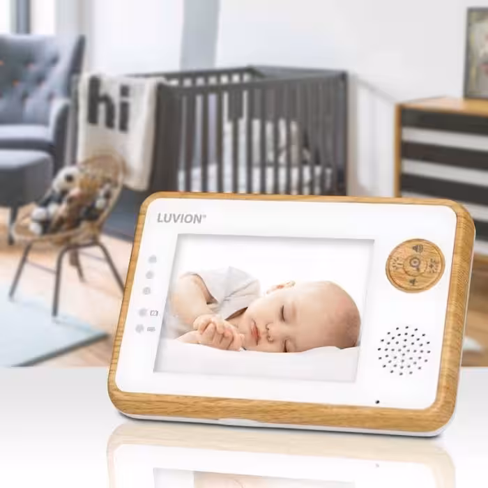 دوربین اتاق کودک luvion طرح چوبی