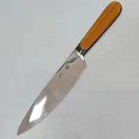 چاقو آشپزخانه عسگرلو سایز چهار  دستساز ضدزنگ ساخت زنجان