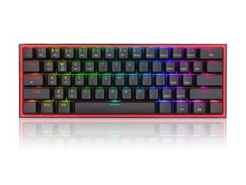 کیبورد مکانیکال بیسیم ردراگون مدل Redragon K616RGB-B 61 RGB