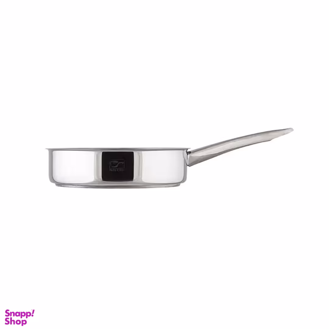 تابه پارس استیل مدل 160 کف سه لایه سایز 16 سانتی‌ متر