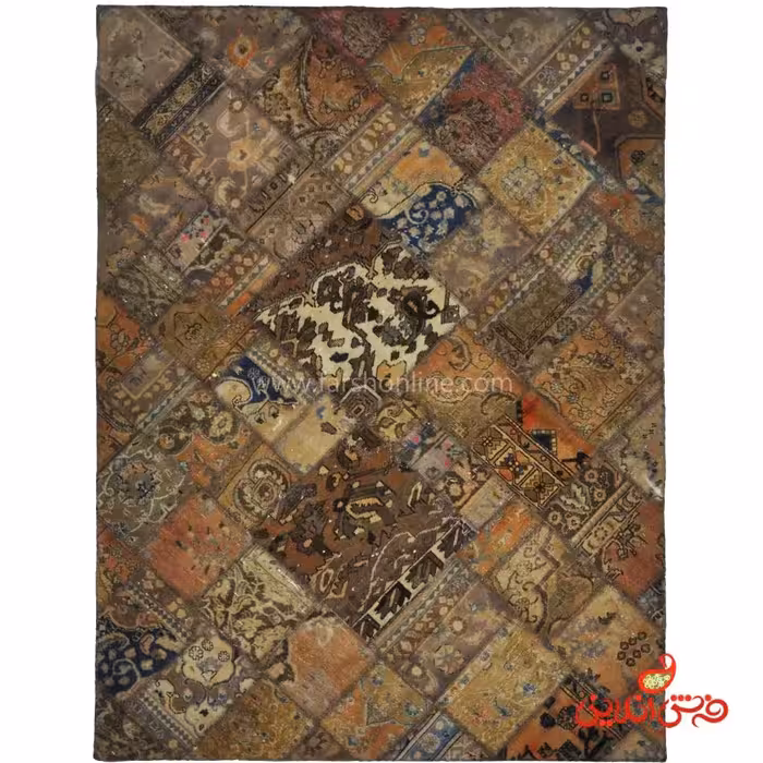 فرش دستباف کلاژ کد 5109