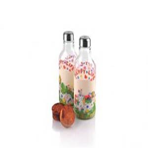 بطری شیر بیضی استیل (زیبا)