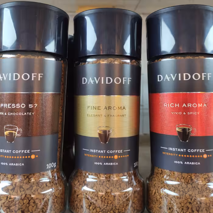 اسپرسو فوری دیویدوف 100گdavidoff ارسال رایگان