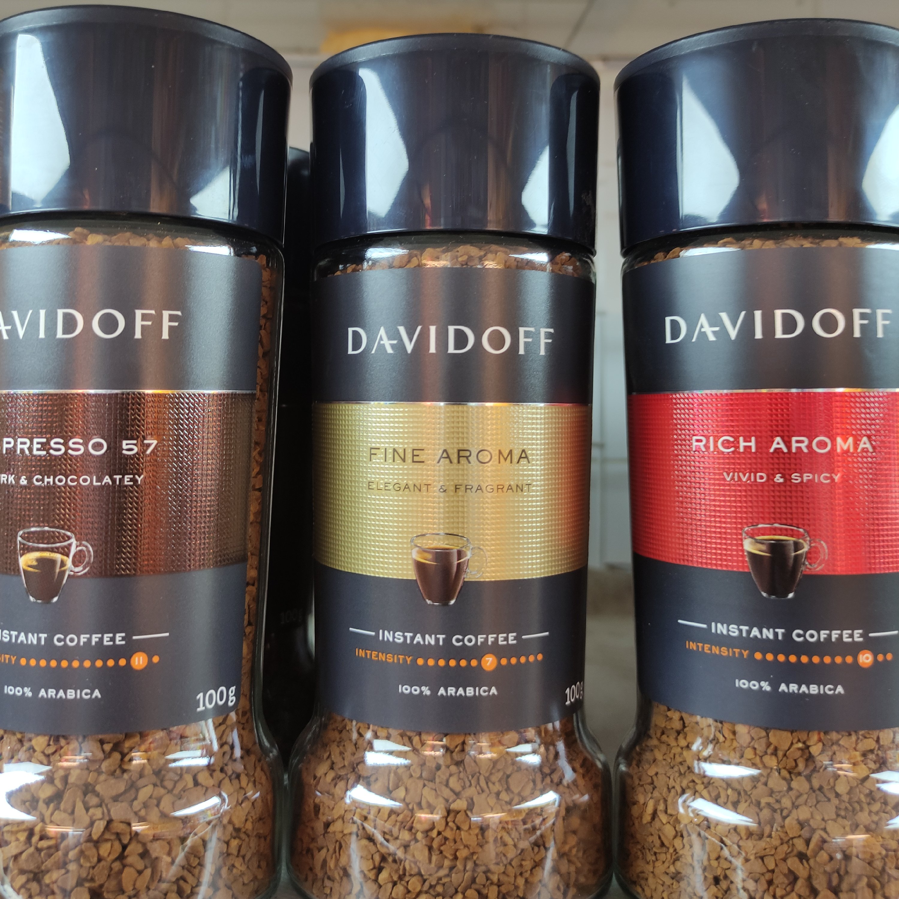 اسپرسو فوری دیویدوف 100گdavidoff ارسال رایگان