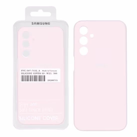 قاب گوشی سیلیکونی پاک کنی اورجینال درجه یک برای Samsung Galaxy A25 5G