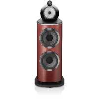 اسپیکر HIGH-END باورز اند ویلکینز Bowers &amp; Wilkins سری Diamond 800 مدل D4 801 رنگ Satin Rosenut - Hiapple.ir