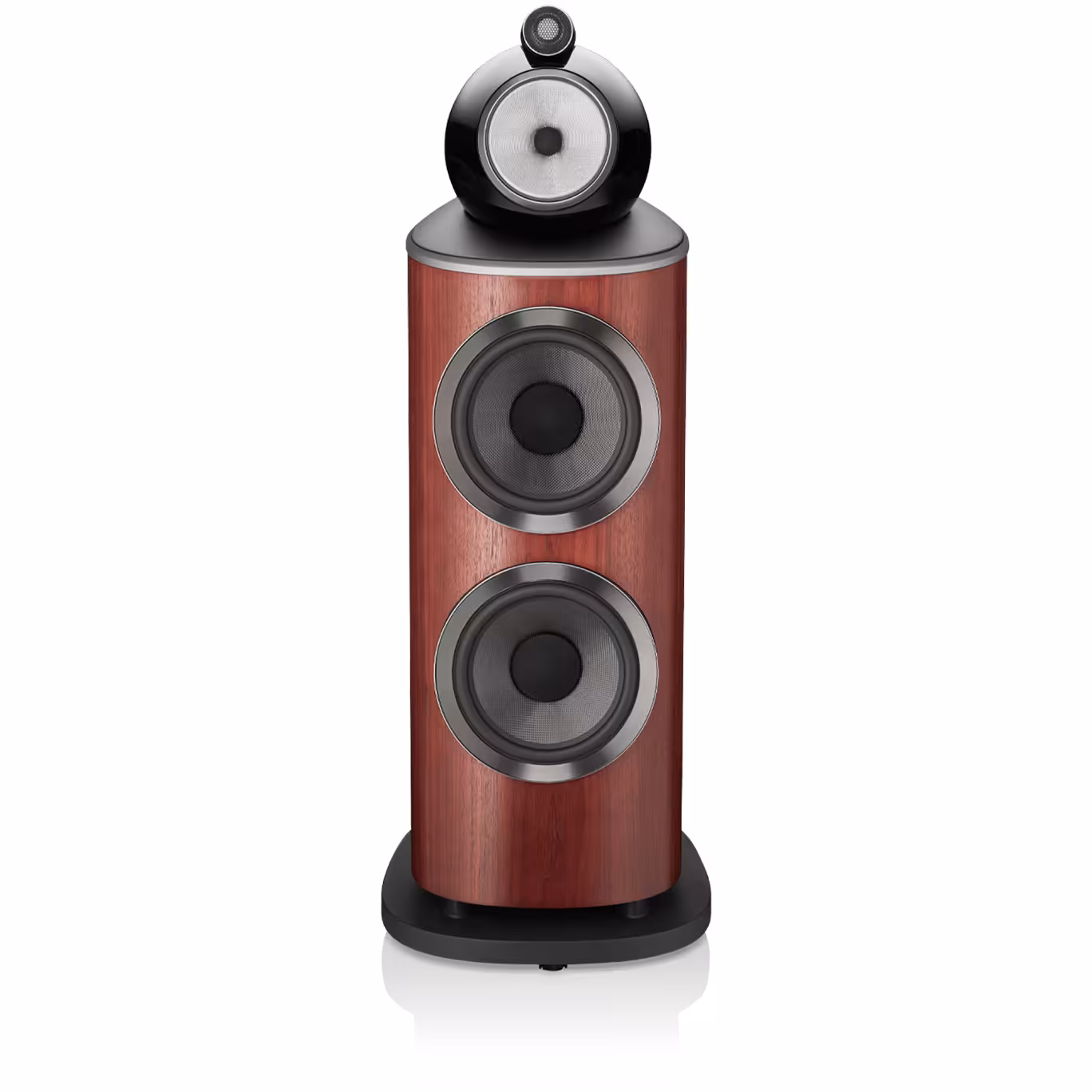 اسپیکر HIGH-END باورز اند ویلکینز Bowers &amp; Wilkins سری Diamond 800 مدل D4 801 رنگ Satin Rosenut - Hiapple.ir