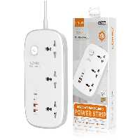 چندراهی برق سه سوکت، دو یو اس بی و دو تایپ سی 3250 وات الدنیو  SC3416