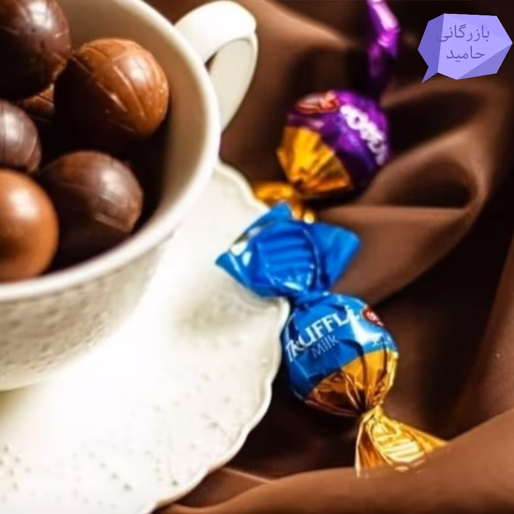 شکلات ترافل بیسکویتی توپی  ABK اکراین 100 گرمی

