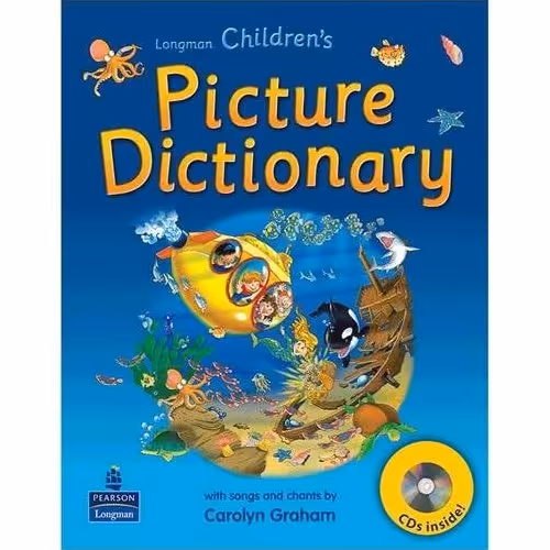 لانگمن چیلدرن پیکچر دیکشنری Longman children picture dicgionary