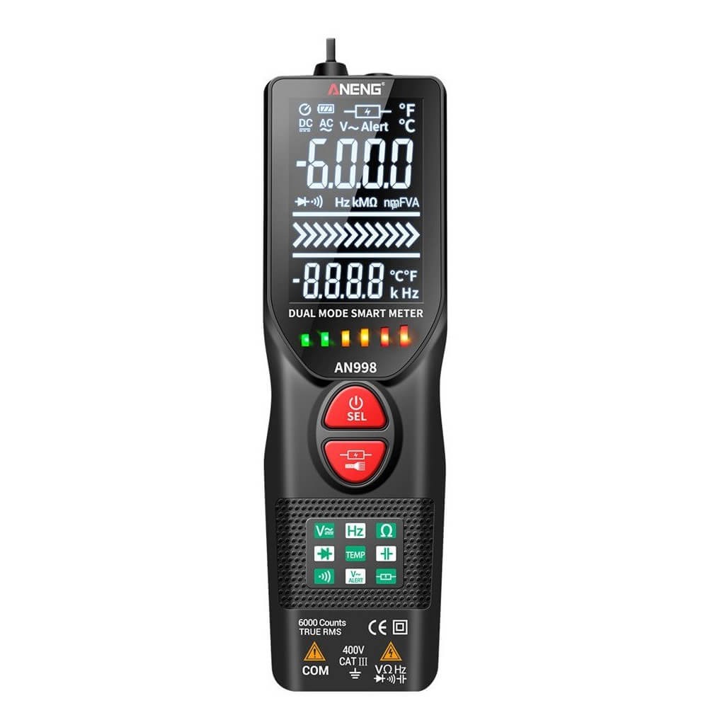 مولتی متر دیجیتالی اتورنج هوشمند ANENG مدل AN998