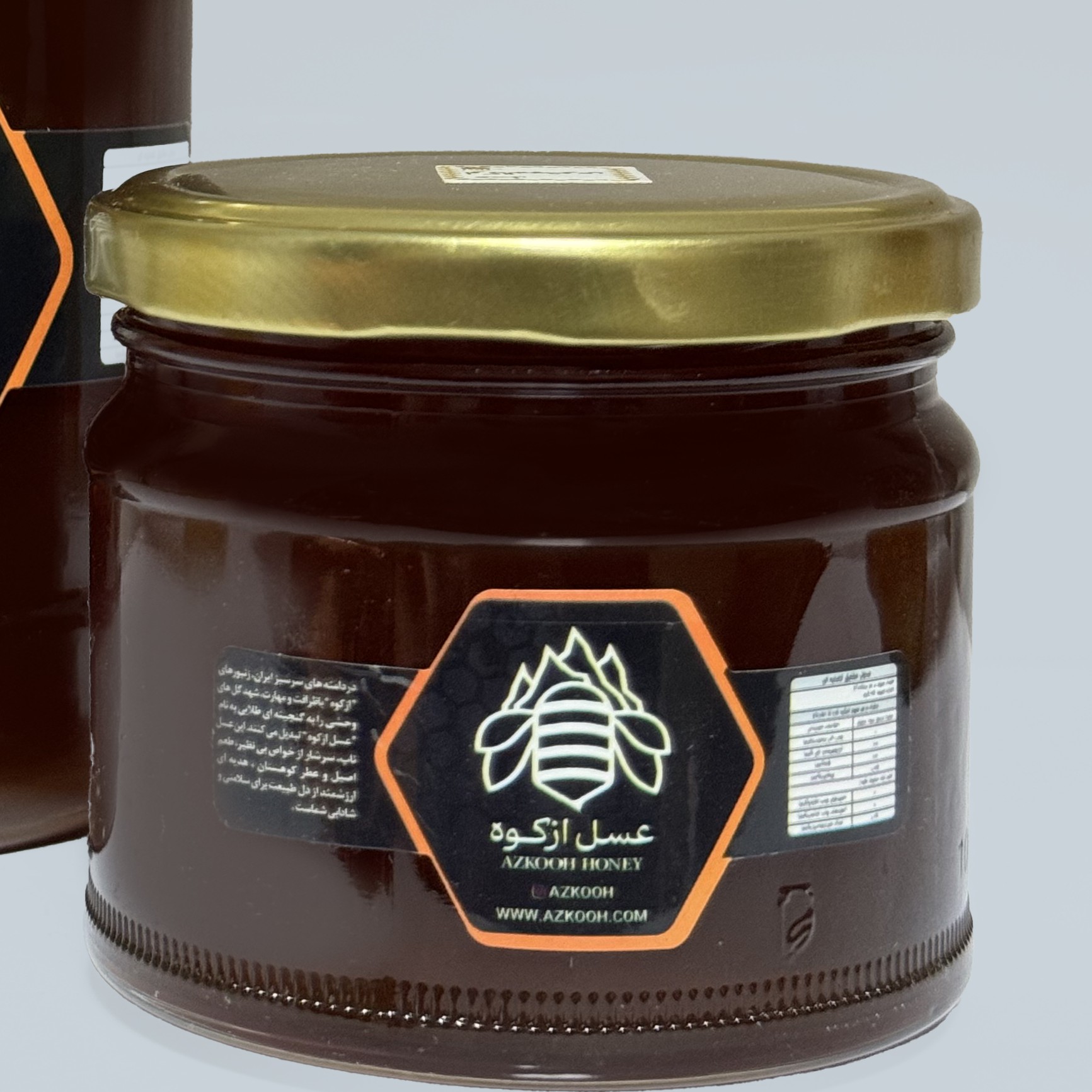 عسل ترنجبین خالص(400گرمی)، بدون رطوبت و گرمادیدگی
