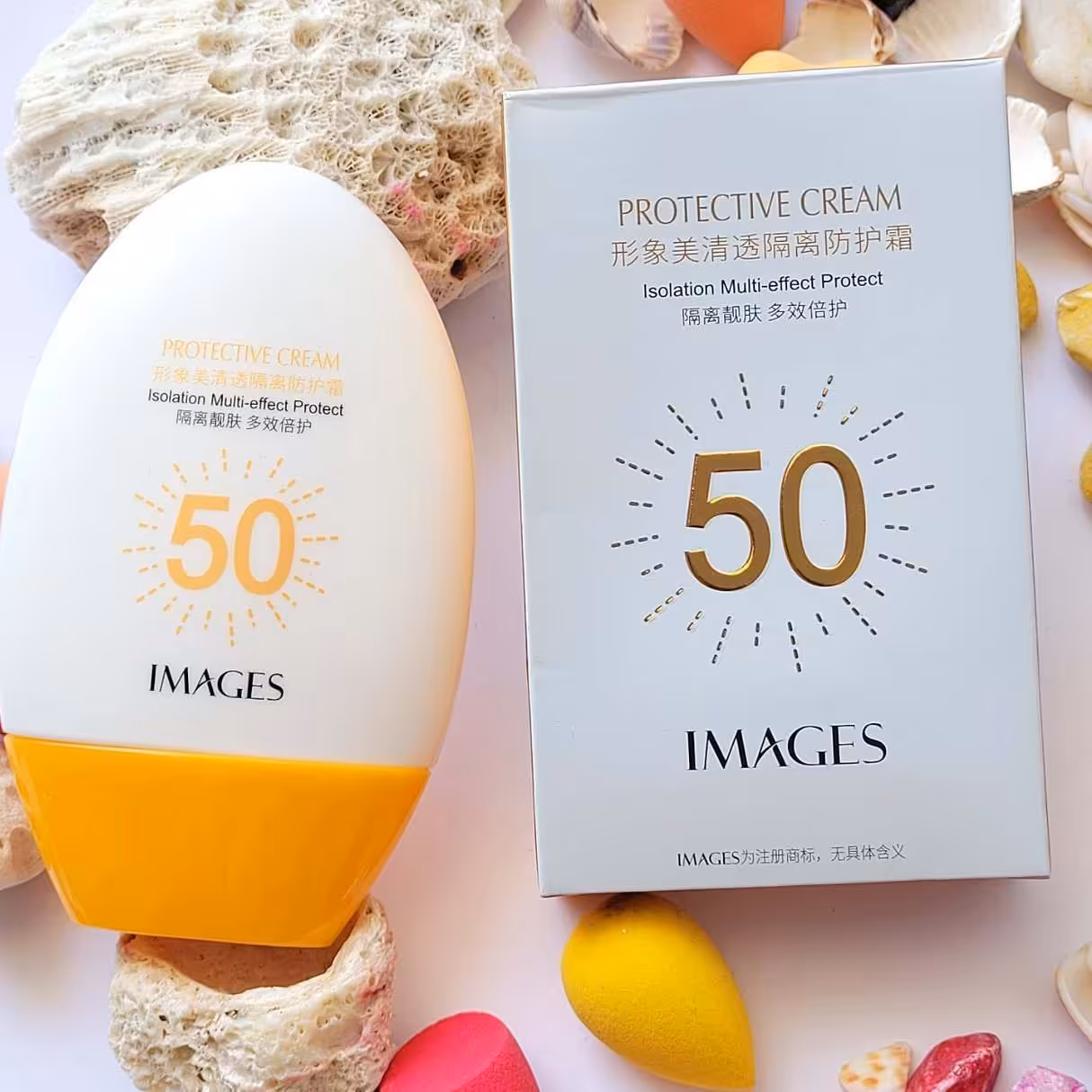 کرم ضد آفتاب بیرنگ و اورجینال ازبرند images اورجینال