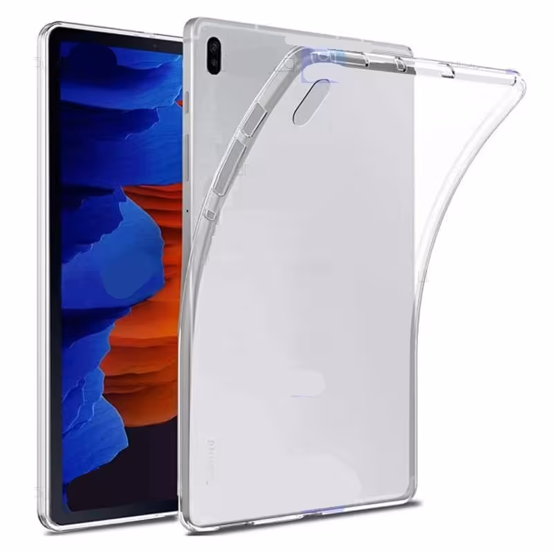 قاب تبلت ژله ای شفاف مناسب برای تبلت Galaxy Tab S7 FE