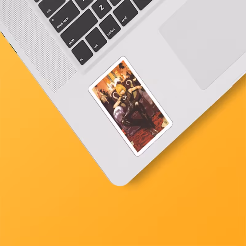 استکیر(برچسب) لپتاپ-طرح انیمه دفترچه مرگ-کد5-سفارشی