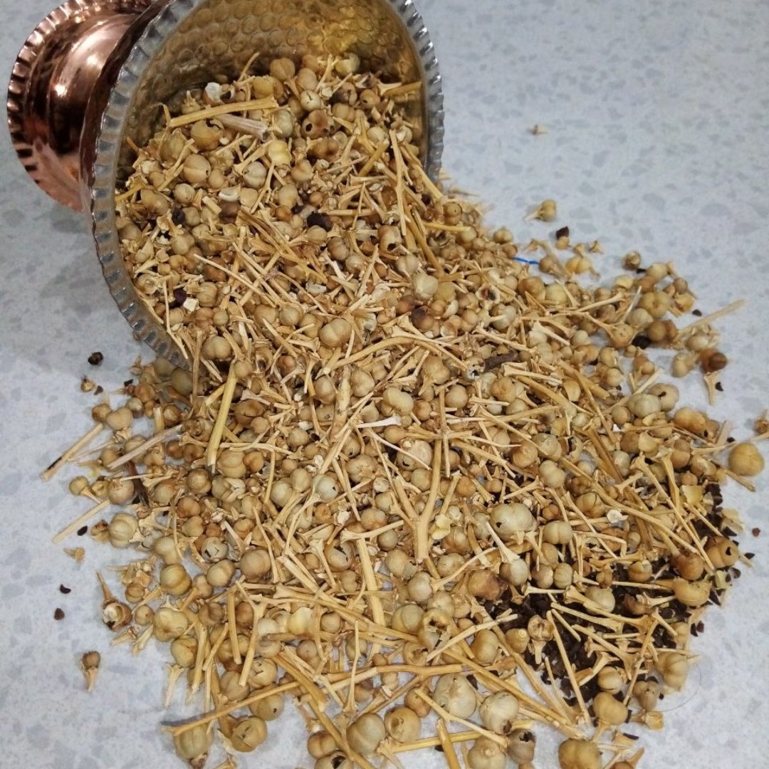 یک کیلو اسپند اسفند نخودی با پوست و چوب خود اسفند