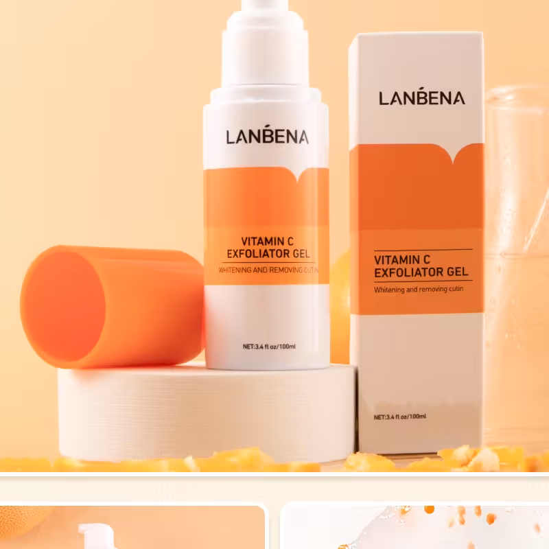 ژل لایه بردار ویتامین سی لانبنا