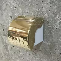 پایه رول دستمال کوچک اسپادانا مدل آویلا رنگ طلایی