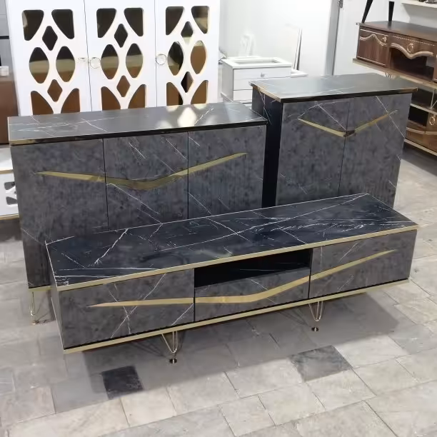 میز کنسول 2000000جاکفشی 1350کنار سالنی در رنگ دلخواه با پایه فلزی و مخروطی ارسال رایگان به مسیر های یکطرفه 