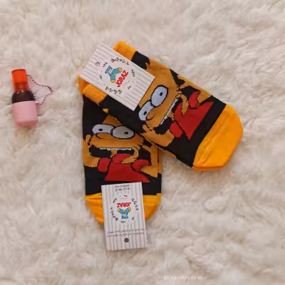 جوراب مچی پسرانه طرح کارتونی