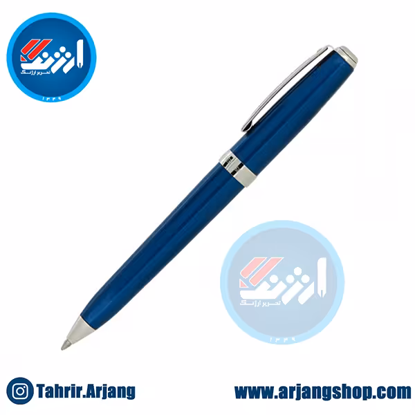 خودکار شیفر مدل Prelude آبی گیره استیل